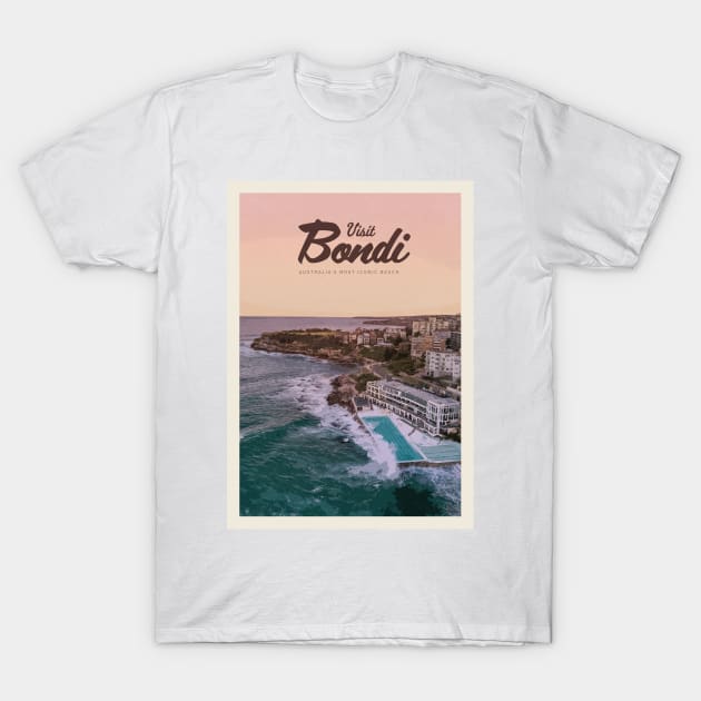 Visit Bondi T-Shirt by Mercury Club